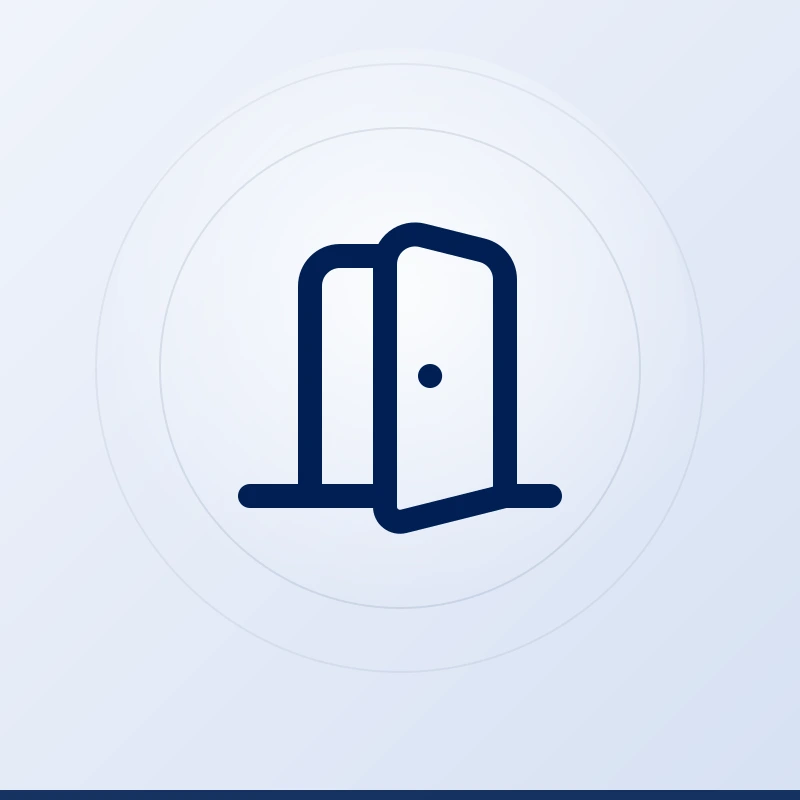 Abertura de porta residencial