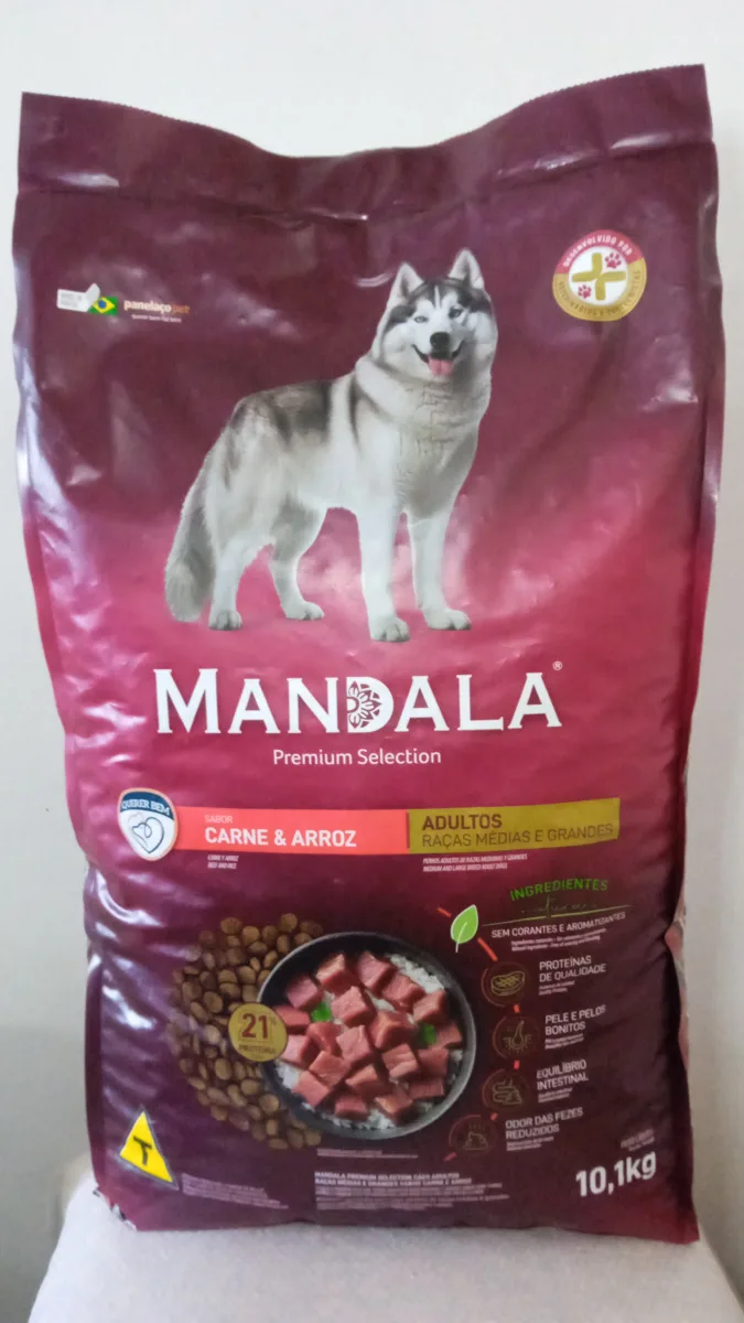 Ração Cães Adulto Mandala 10 kg