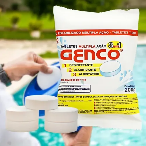 Pastilha Cloro Piscina Genco