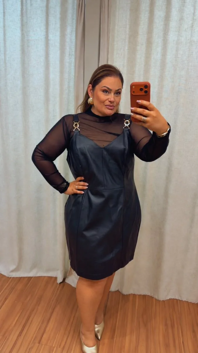 VESTIDO CURTO DIAMOND COM AVIAMENTO