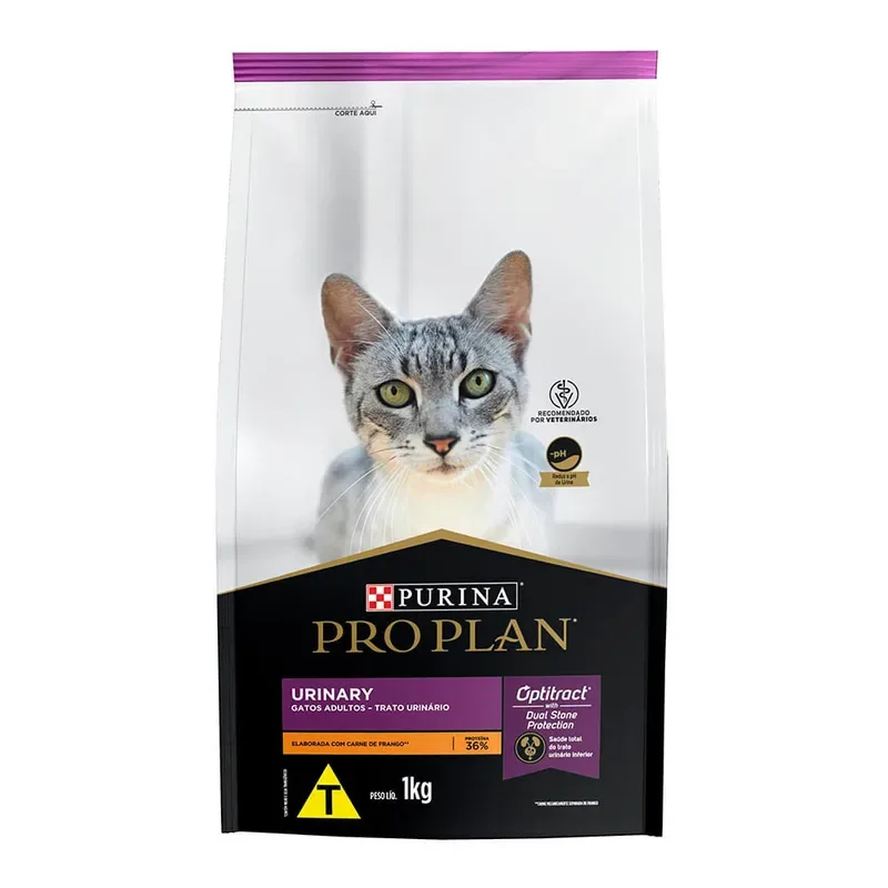 Ração Pro Plan Gatos Adultos Trato Urinário 1kg
