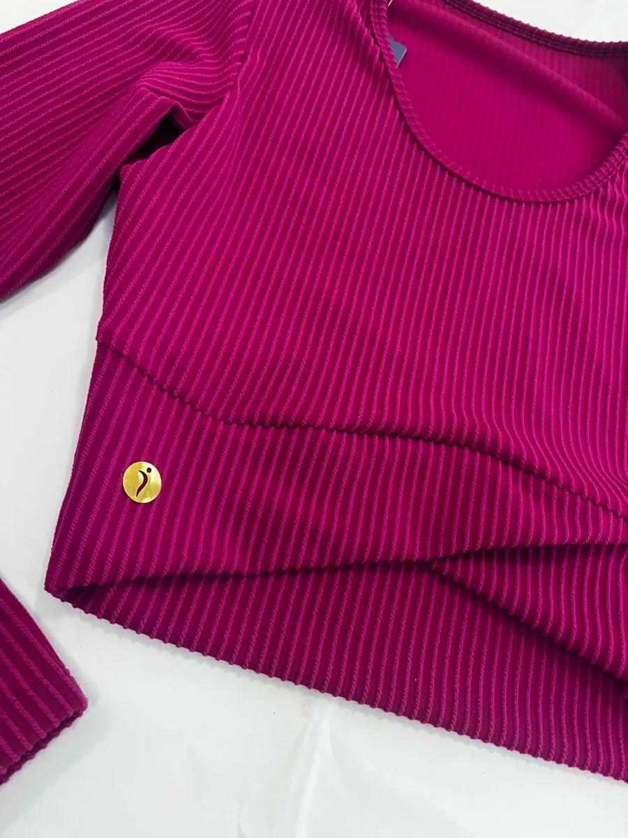 Blusa manga longa