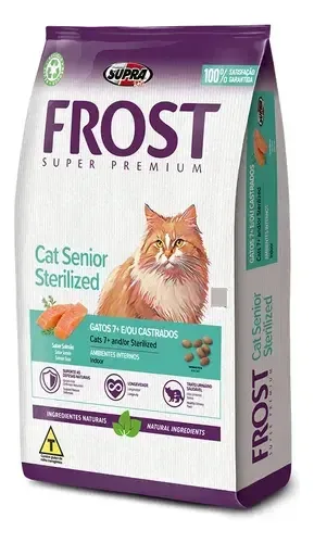 Ração Frost Gato Idoso Senior Sterilized 1.5kg