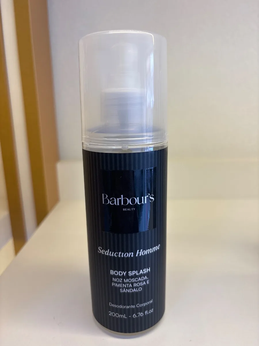 Body splash masculino Barbour’s Seduction Homme