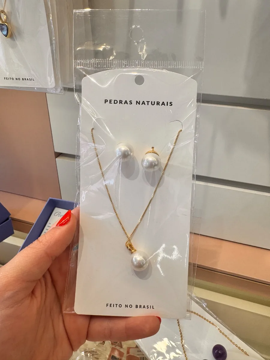 Conjunto Shell Branca