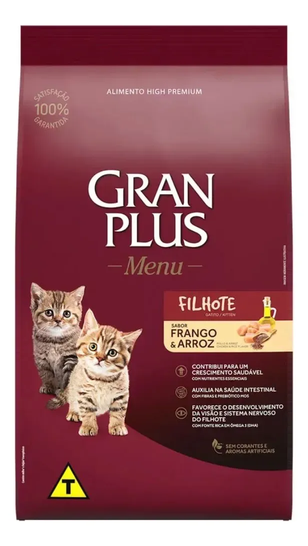 Ração Granplus Gatos Filhotes 1kg