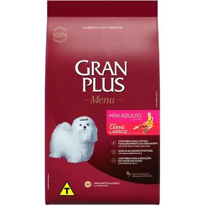 Ração GranPlus  Cães Adultos Mini 3kg
