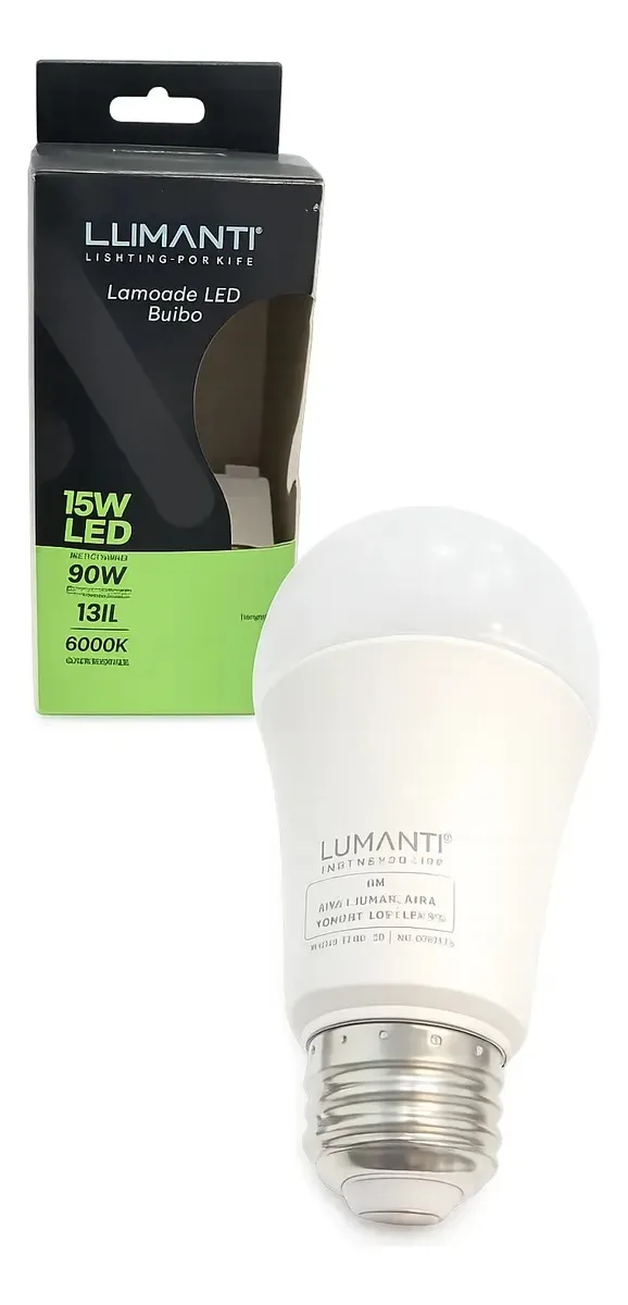 Lâmpada Led 15w Bulbo Branco-Frio Lumanti