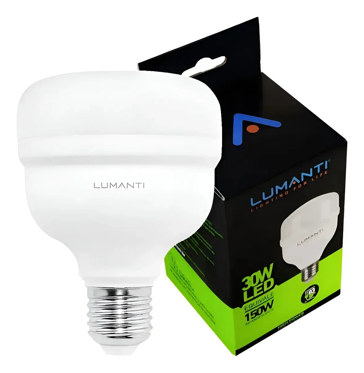 Lâmpada Led 30w Bulbo Branco-Frio Lumanti