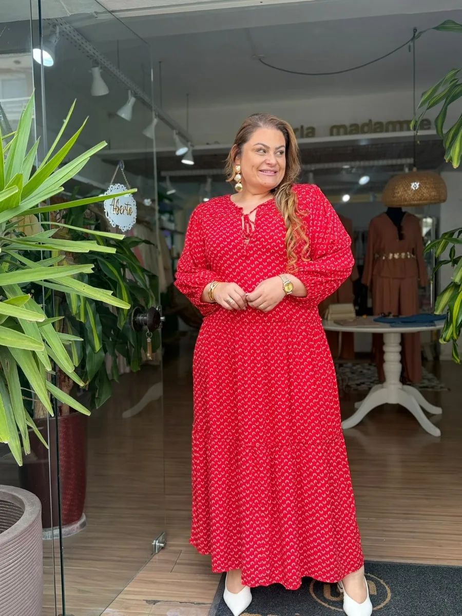 VESTIDO ESTAMPADO LAGOSTIM