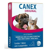 Canex Vermifugo para Cães e Gatos