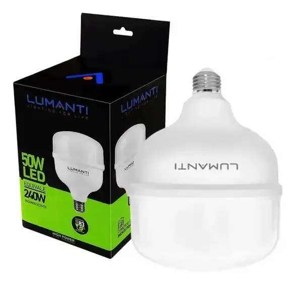 Lâmpada Led 50w Bulbo 6500k Branco-Frio Lumanti