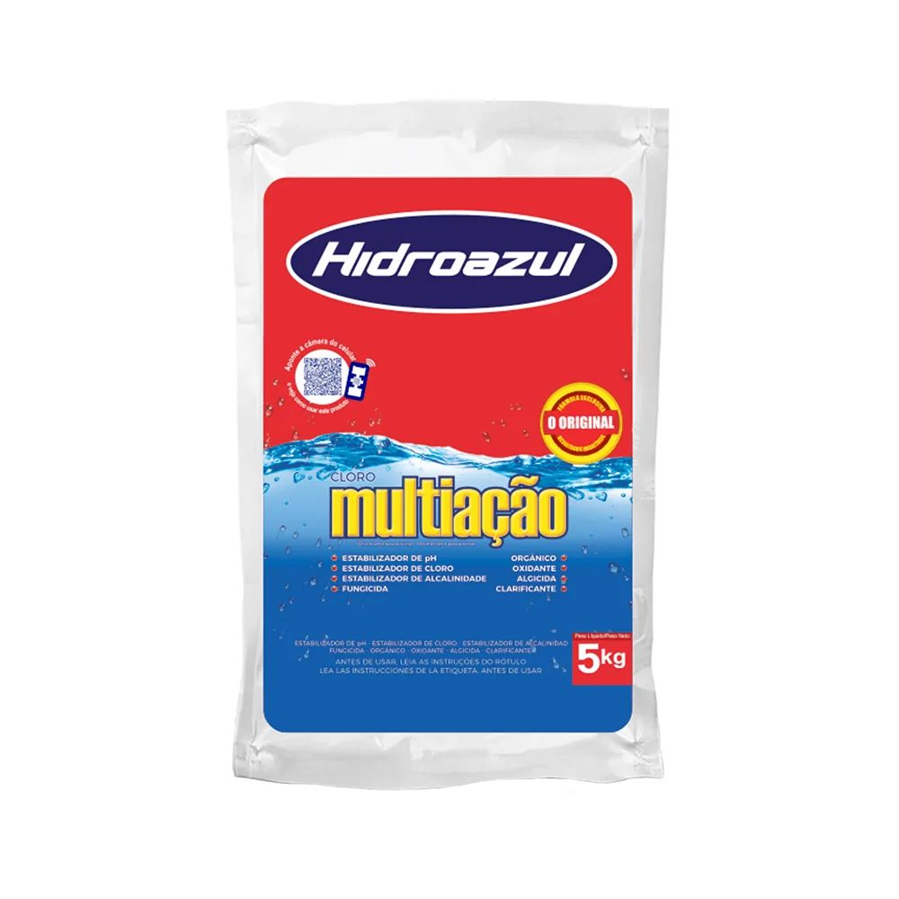 Cloro Multiação Hidroazul Refil- 5kg