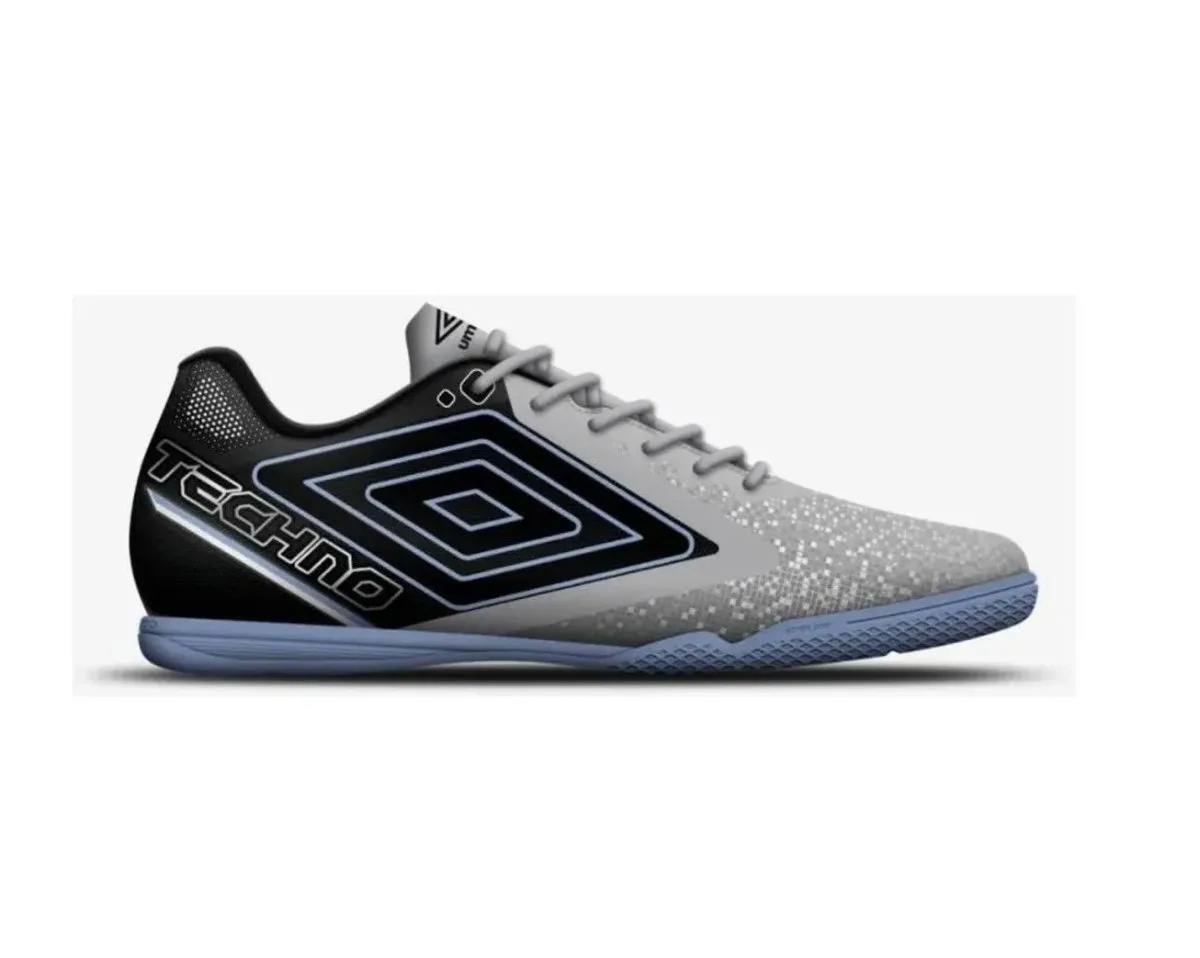 UMBRO TENIS INDOOR/FUTSAL TECHNO II CINZA/PRETO