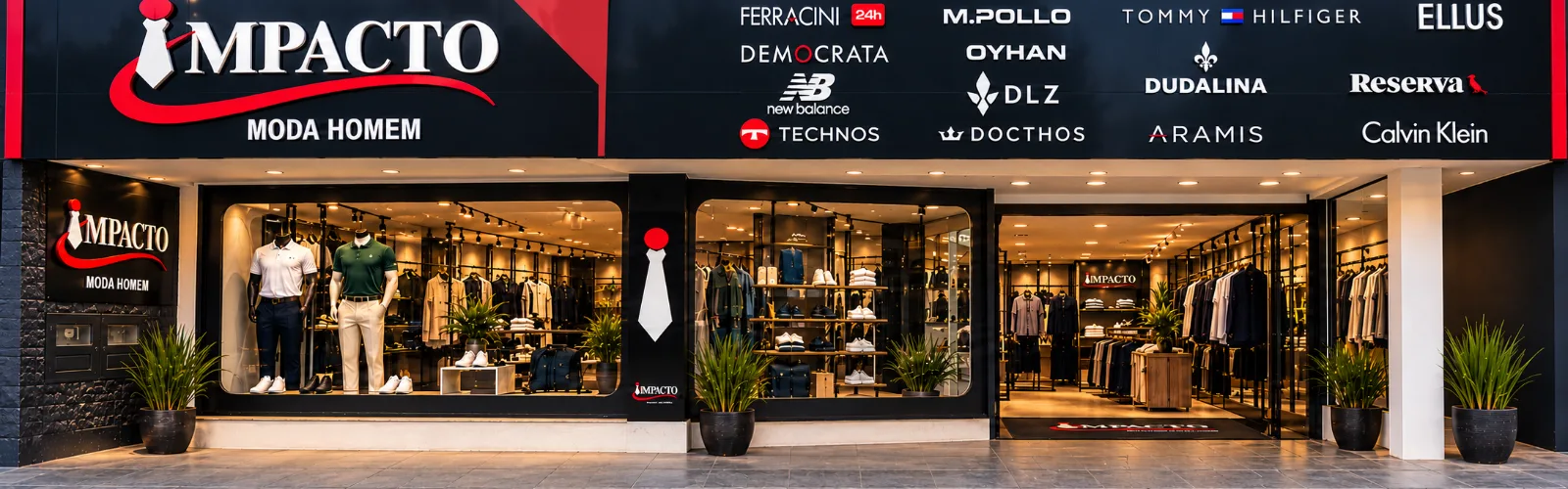 Banner da loja IMPACTO MODA HOMEM